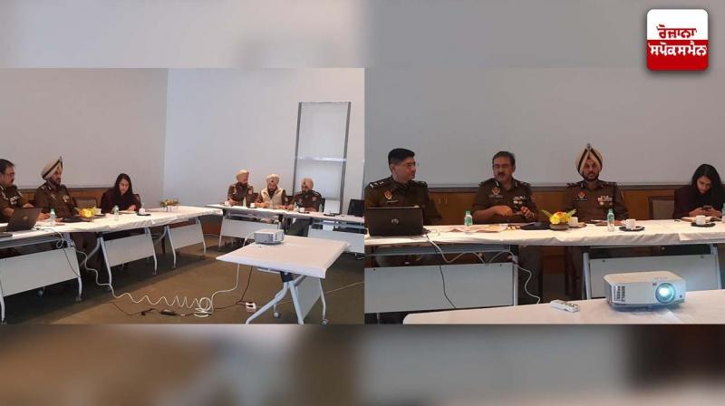 Review of security arrangements before Hola Mohalla by ADGP Law and Order Review of security arrangements before Hola Mohalla by ADGP Law and Order