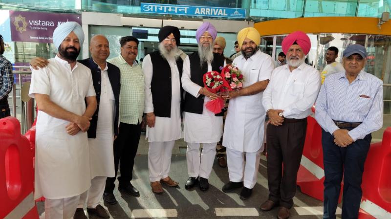 National Minority Commission Chairman Iqbal Singh Lalpura arrived Amritsar