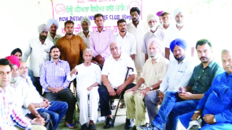  New Patiala Welfare Club Members During Meeting