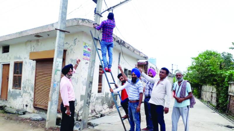 Road Created in Bhagat Singh city