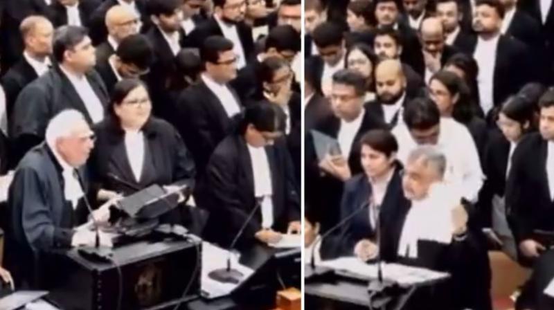 'Someone lost his life, at least you don't laugh', SG Tushar Mehta scolds Kapil Sibal 'Someone lost his life, at least you don't laugh', SG Tushar Mehta scolds Kapil Sibal