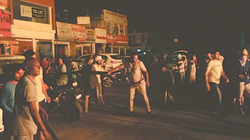 A terrible fire broke out in the Rehri market A terrible fire broke out in the Rehri market