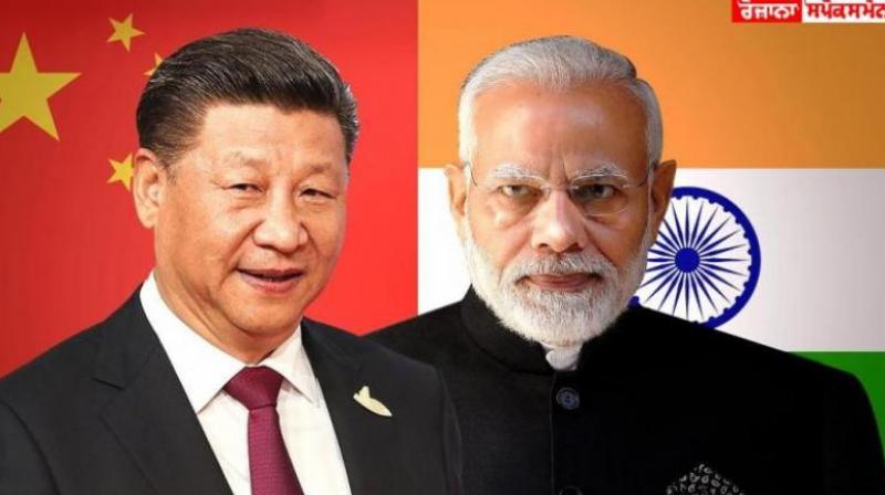 Xi Jinping and Narendra Modi