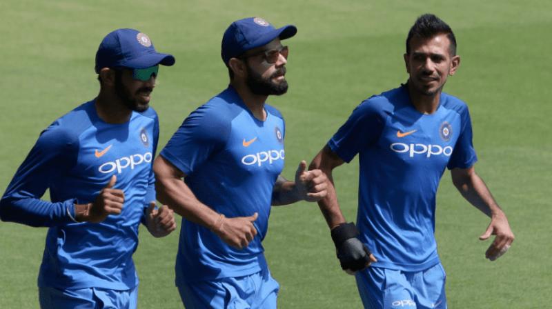 Team India gearing up for the 2nd T20I in Bengaluru Team India gearing up for the 2nd T20I in Bengaluru