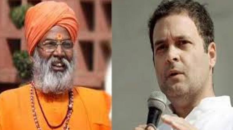 Sakshi Maharaj challenges Rahul