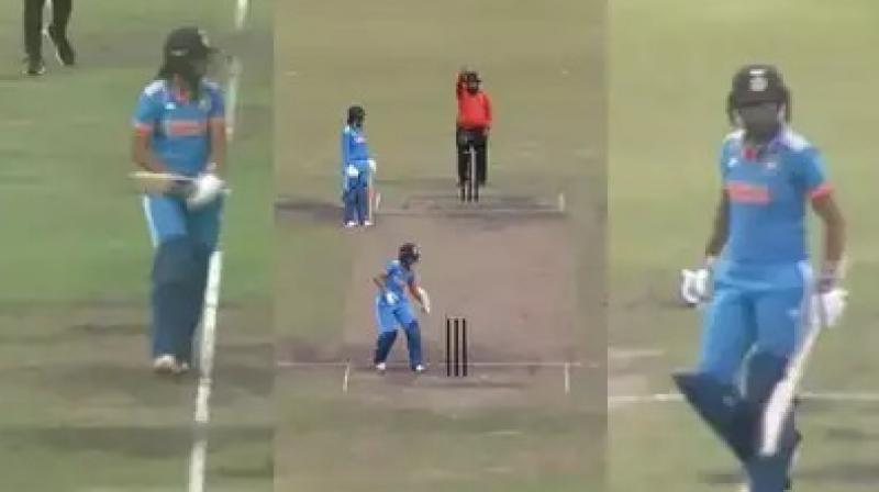 India vs Bangladesh ODI series: Captain Harmanpreet Kaur upset by 'bad umpiring' India vs Bangladesh ODI series: Captain Harmanpreet Kaur upset by 'bad umpiring'