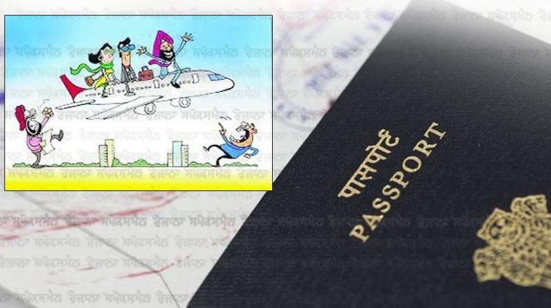 9.79 lakh passports made by Punjab people 9.79 lakh passports made by Punjab people
