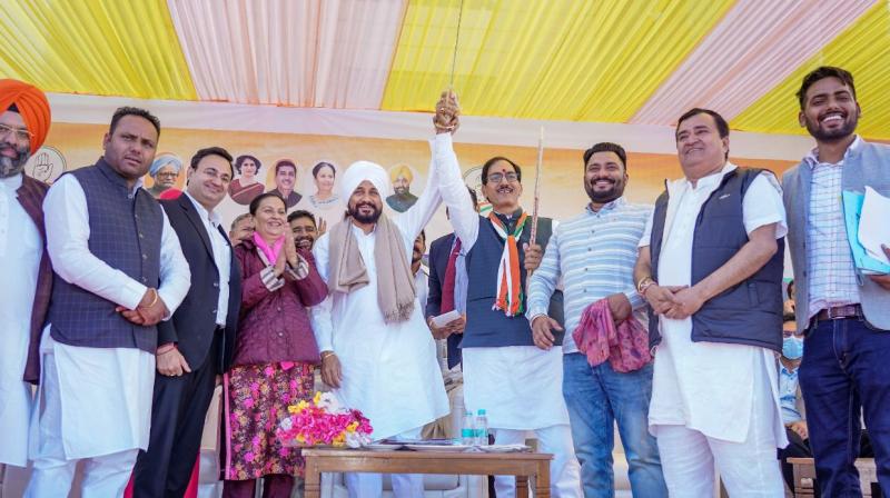 cm charanjit singh channi, aruna chaudhary and others cm charanjit singh channi, aruna chaudhary and others