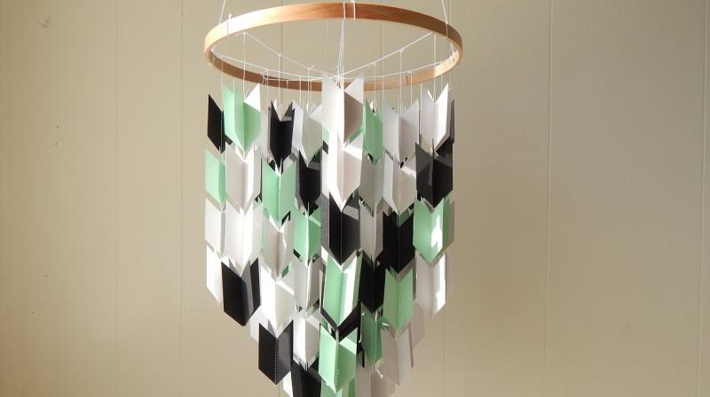 paper chandelier