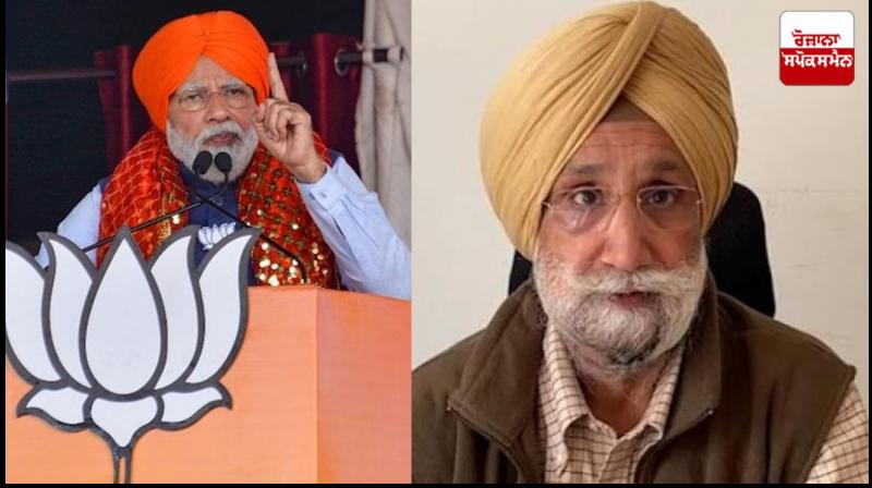 Sukhjinder Singh Randhawa and PM Modi Sukhjinder Singh Randhawa and PM Modi