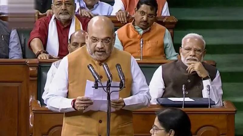 Amit shah table the jammu and kashmir reservation amendment bill in the lok sabha today