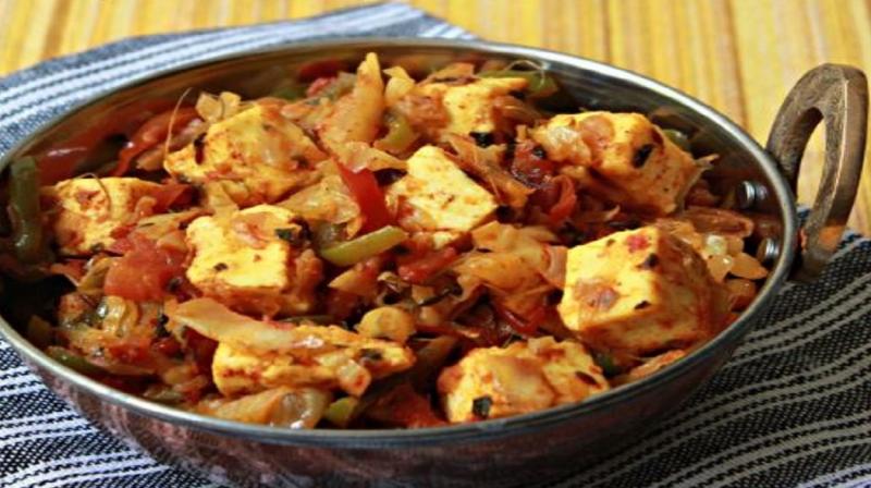 Cabbage Cheese Masala Cabbage Cheese Masala