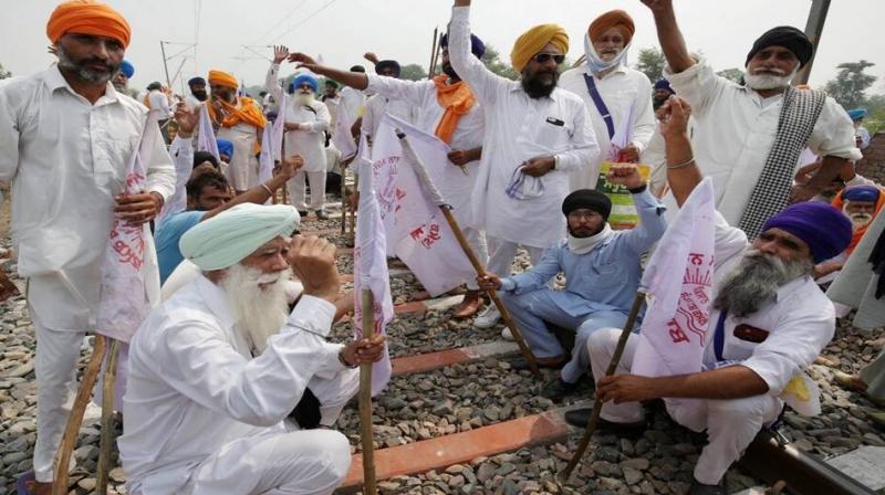 Farmers protest Farmers protest