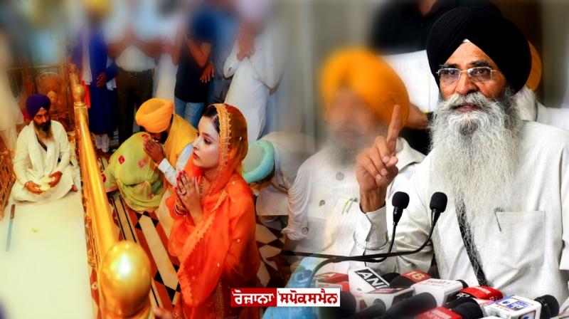 It is wrong to bow down in Guru Ghar through VIP entry - Harjinder Singh Dhami It is wrong to bow down in Guru Ghar through VIP entry - Harjinder Singh Dhami
