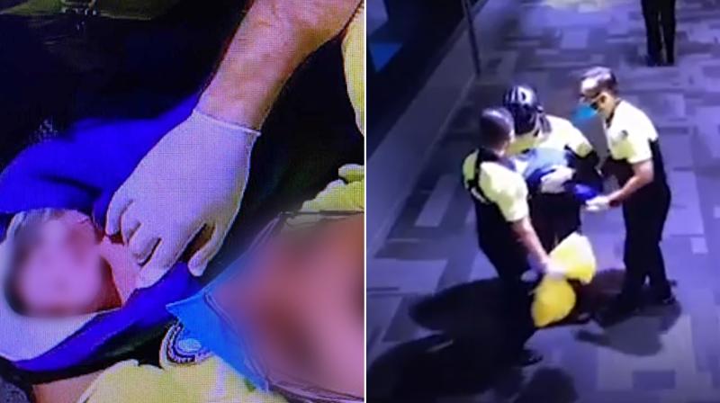 Newborn woman trapped in Qatari airport toilet dustbin: Newborn woman trapped in Qatari airport toilet dustbin: