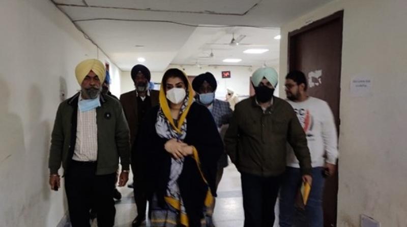 Guniv Kaur, wife of Bikram Majithia will contest from Majitha constituency, nomination papers filed today Guniv Kaur, wife of Bikram Majithia will contest from Majitha constituency, nomination papers filed today