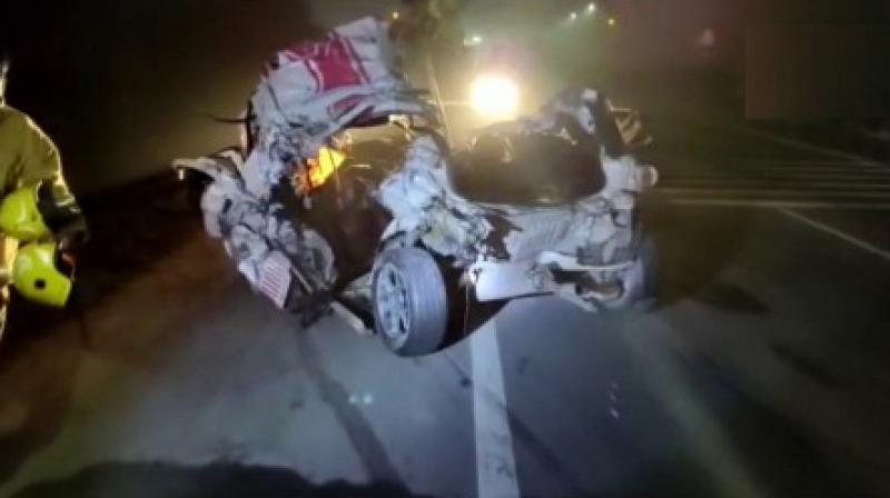 Terrible road accident happened in Tamil Nadu early morning, 5 people died Terrible road accident happened in Tamil Nadu early morning, 5 people died
