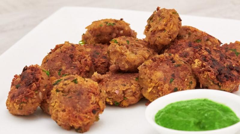 Black Chickpea Kebab Black Chickpea Kebab