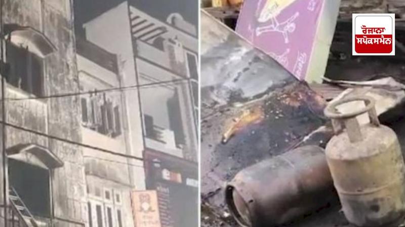 Cylinder Blast: Cylinder explosion in dairy, 4 people dead Cylinder Blast: Cylinder explosion in dairy, 4 people dead