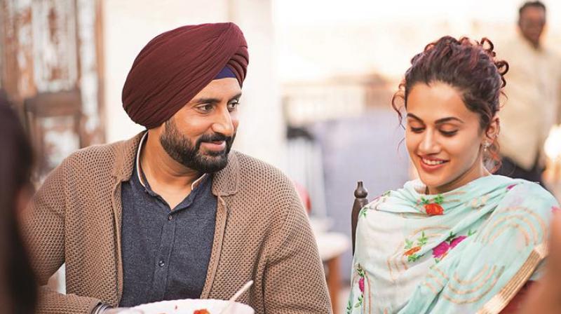 Abhishek Bachchan And Taapsee Pannu Abhishek Bachchan And Taapsee Pannu