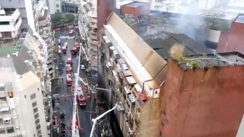 Fire kills 14 people, injures 51 in southern Taiwan