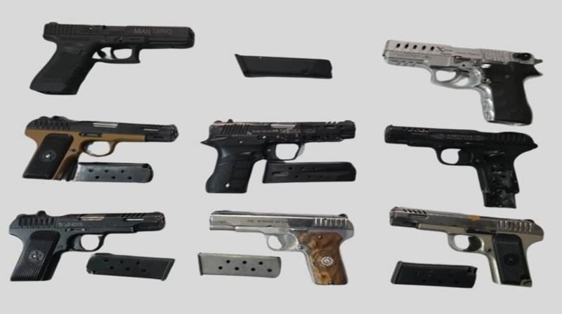 Amritsar Police arrests four arms smugglers Amritsar Police arrests four arms smugglers