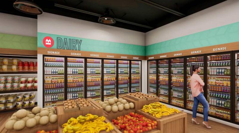 Canada's first grocery store, everything is free Canada's first grocery store, everything is free