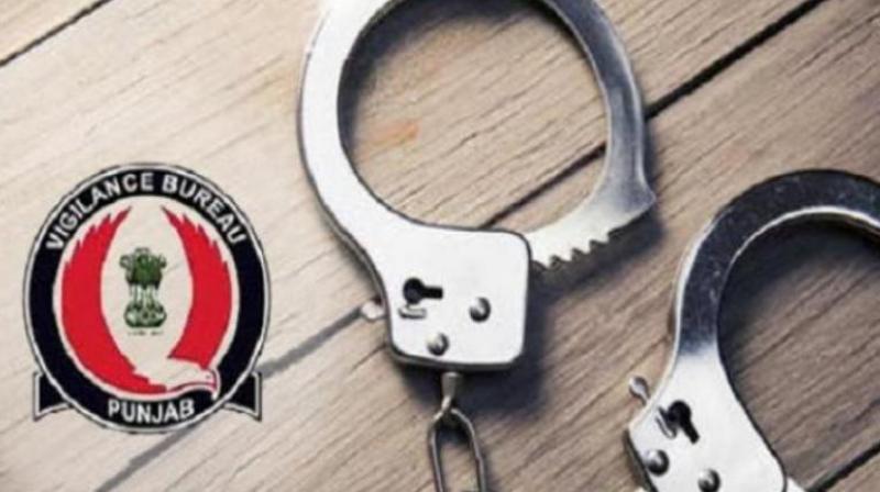 ASI arrested on charges of accepting bribe of Rs 6,000 from Vigilance ASI arrested on charges of accepting bribe of Rs 6,000 from Vigilance