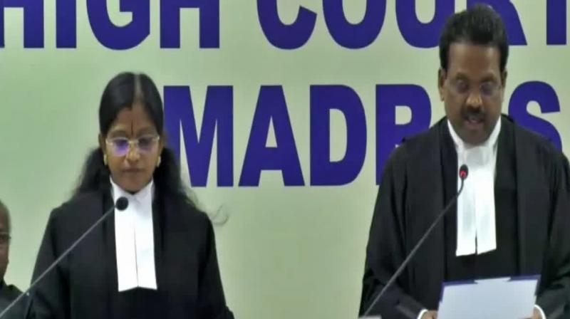 LC Victoria Gowri takes oath as Madras HC judge