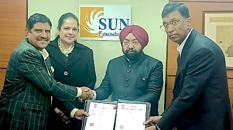 Sun Foundation to set up incubation center to promote self-employment: Vikramjit Sahney Sun Foundation to set up incubation center to promote self-employment: Vikramjit Sahney