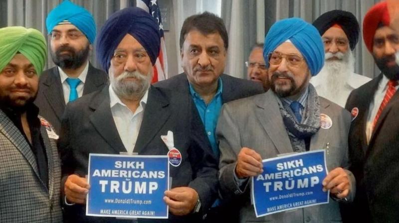 Trump is getting full support of Sikhs Trump is getting full support of Sikhs