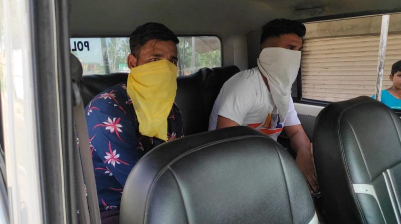 Jalandhar stf arrests 2 sons of Congress Councillor with heroine Jalandhar stf arrests 2 sons of Congress Councillor with heroine