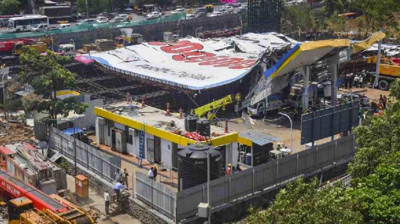 Mumbai hoarding collapse: Death toll rises to 17 Mumbai hoarding collapse: Death toll rises to 17