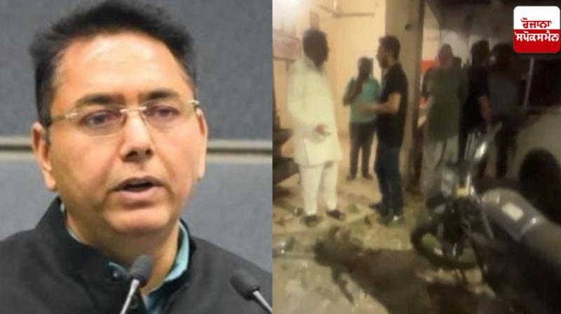 Aman Arora condemns attack on Manoranjan Kalia's house News in punjabi Aman Arora condemns attack on Manoranjan Kalia's house News in punjabi