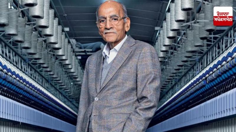 Vardhman Group chairman S P Oswal Vardhman Group chairman S P Oswal