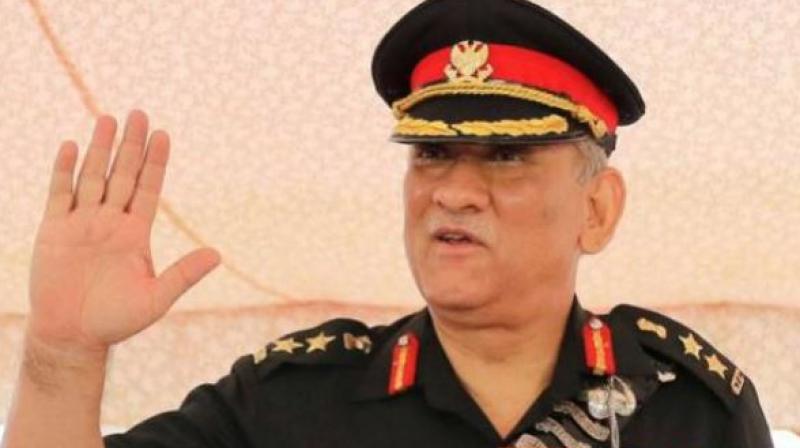 Army chief Bipin Rawat Army chief Bipin Rawat