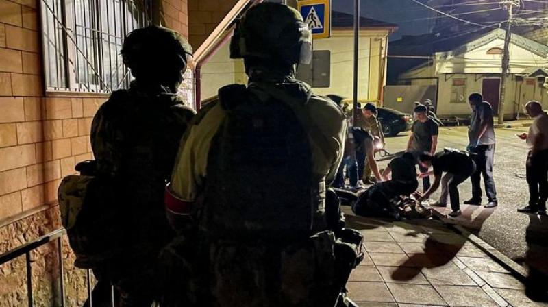 Attack on synagogues, churches in Russia's Dagestan Attack on synagogues, churches in Russia's Dagestan
