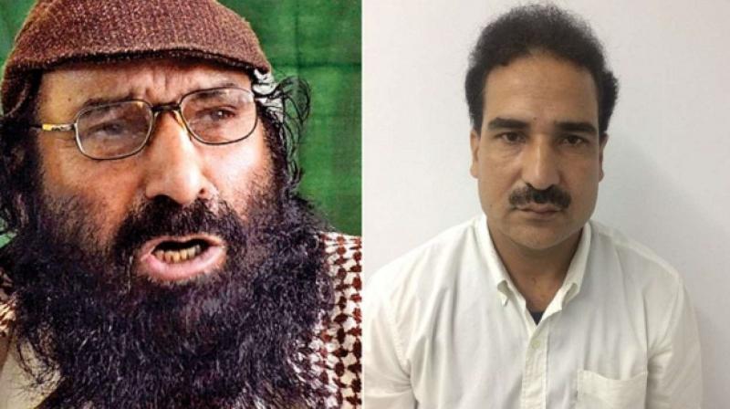Hizbul Chief's Son Arrested Hizbul Chief's Son Arrested