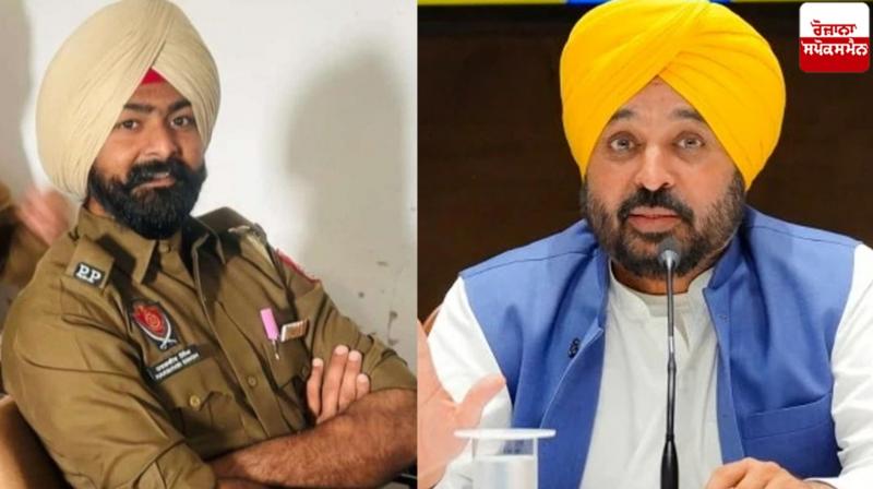 CM Mann expressed grief over the death of SSF Employee Harshvir Singh CM Mann expressed grief over the death of SSF Employee Harshvir Singh