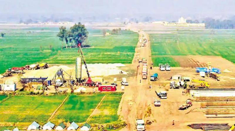 On Going Work On Kartarpur Corridor On Going Work On Kartarpur Corridor