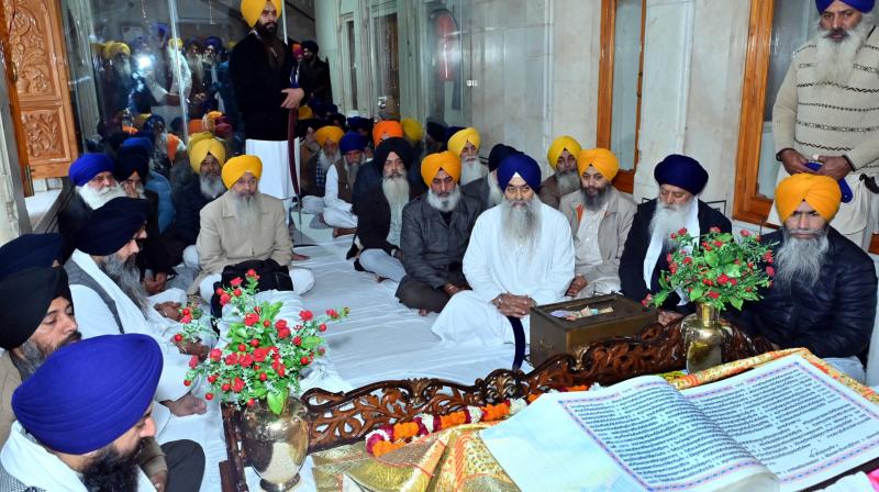 Ardas Samagam at Sri Akal Takht Sahib in memory of Jathedar Gurdev Singh Kaunke Ardas Samagam at Sri Akal Takht Sahib in memory of Jathedar Gurdev Singh Kaunke