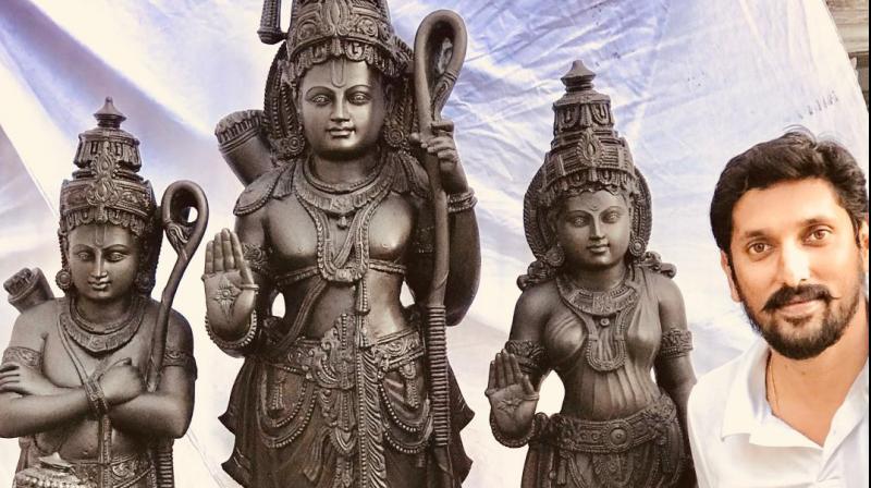 Sculptor Arun Yogiraj's idol of Ram Lalla chosen for Ayodhya's grand temple Sculptor Arun Yogiraj's idol of Ram Lalla chosen for Ayodhya's grand temple
