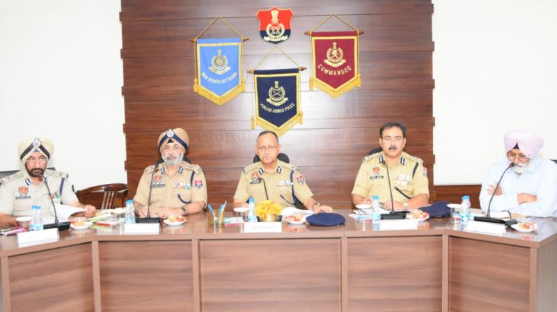 DGP PUNJAB CHAIRS HIGH-LEVEL MEETINGS IN AMRITSAR & JALANDHAR, REVIEWS LAW & ORDER AND CRIME SITUATION DGP PUNJAB CHAIRS HIGH-LEVEL MEETINGS IN AMRITSAR & JALANDHAR, REVIEWS LAW & ORDER AND CRIME SITUATION