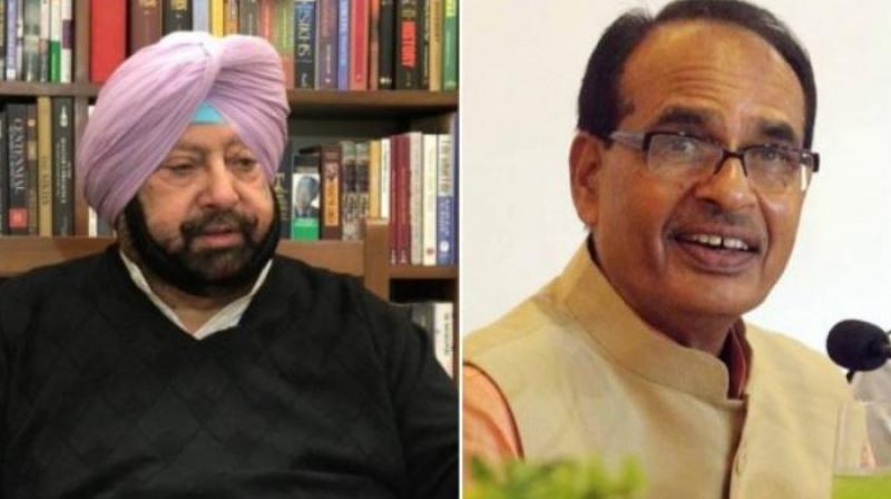 Shivraj Chauhan, Capt Amrinder Singh