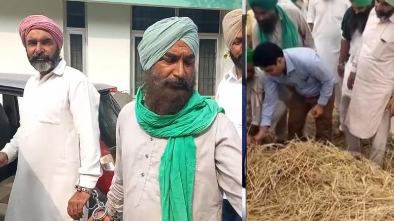 2 Farmers Arrested in Bathinda Stubble Burning Case