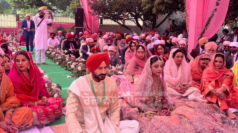 Gurmeet Singh Meet Hayer and Dr Gurveen Kaur Wedding Pics