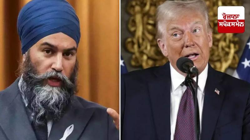 Canadian opposition party leader calls for Trump to be banned from G7 summit Canadian opposition party leader calls for Trump to be banned from G7 summit