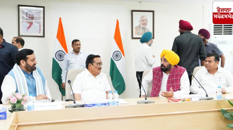 If 23 MF water from Chenab and Ravi is available, we will give it further: Bhagwant Mann If 23 MF water from Chenab and Ravi is available, we will give it further: Bhagwant Mann