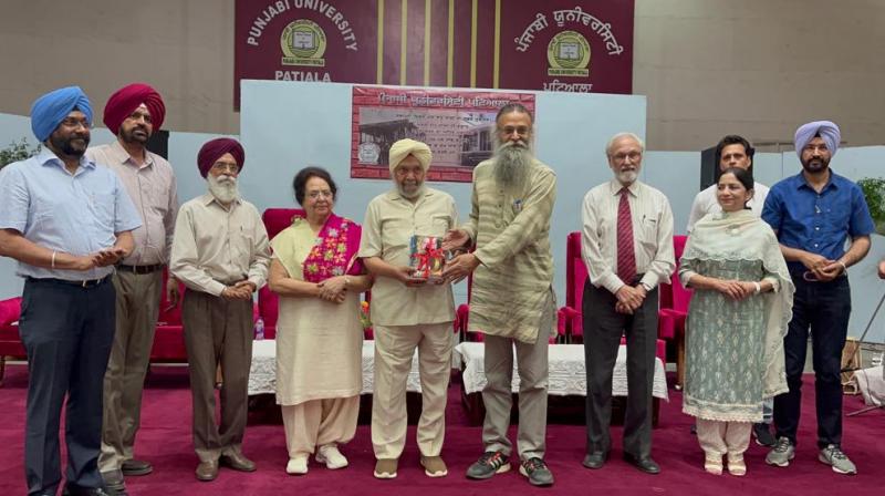 Dr. Punjabi University honors Ratan Singh Jaggi Dr. Punjabi University honors Ratan Singh Jaggi
