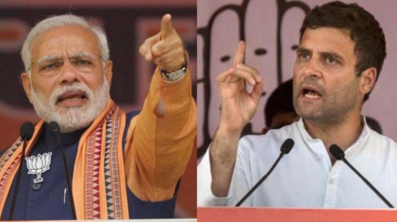 Modi and Rahul Gandhi Modi and Rahul Gandhi